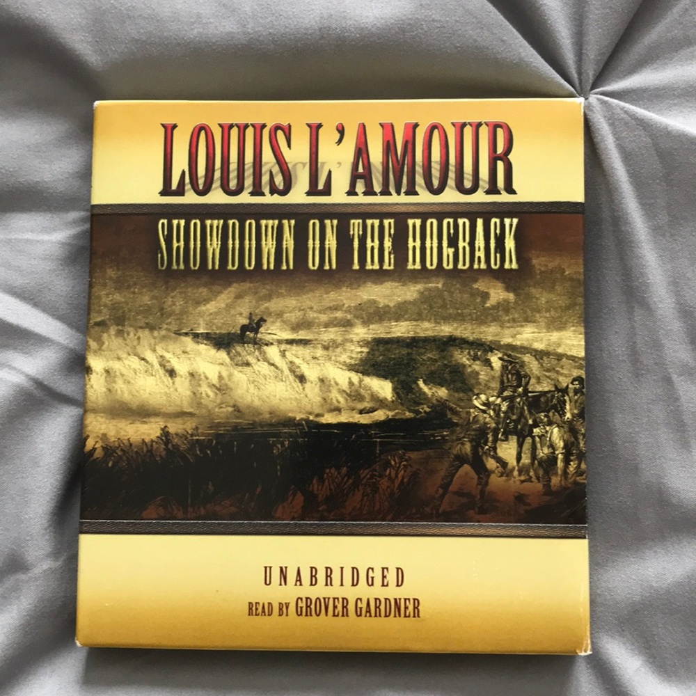 Louis L’Amour audio book Showdown on the Hogback